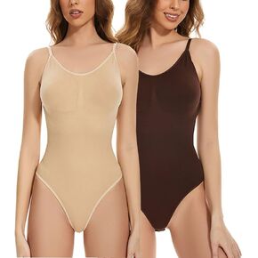 Women's Bodysuits Sexy Sleeveless Backless Shapewear tummy control