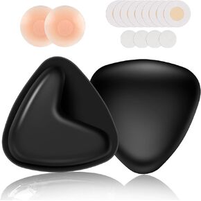 Double-Sided Sticky Bra Pads - Sticky Bra Inserts Lightweight and Natural Looking Breast Enhancers for The Perfect Lift