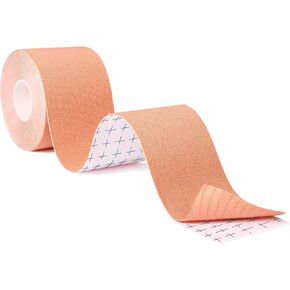 K-Tape | BoobTape for Breast Lift & Shape | Water & Sweat-Resistant Tape for Adhesive, Backless & Strapless Bras | Hypoallergenic, Matte Finish