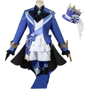 Custom Blue Costume Set with Hat and all Accessories