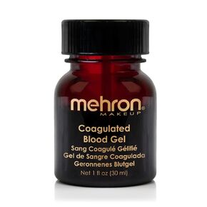 Mehron Makeup Coagulated Blood Gel | Fake Blood Makeup | SFX Makeup for Halloween 1 oz (30g)