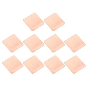 DMiotech 20 Pack 15 x 15 x 0.8mm Copper Pad Thermal Kit IC Chips Heatsink Cooler Shim for Cooling PC Laptop