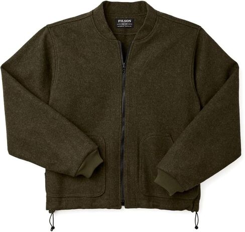 Filson Mackinaw Wool Jacket Liner Forest Green in Kuwait