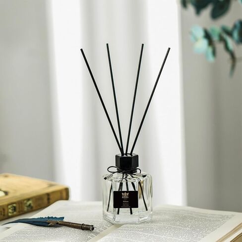 KING OF SCENTS Reed Diffuser (120ml) مجموعة Westin White Tea Reed Diffuser، ناشر القصب وأعواد ناشر الزيوت، العلاج بالروائح العطرية، ديكور المنزل والمطبخ، العطور والهدايا in Saudi Arabia