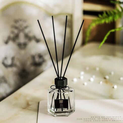 KING OF SCENTS Reed Diffuser (120ml) مجموعة Westin White Tea Reed Diffuser، ناشر القصب وأعواد ناشر الزيوت، العلاج بالروائح العطرية، ديكور المنزل والمطبخ، العطور والهدايا in Saudi Arabia