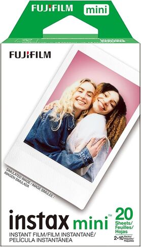 FUJIFILM INSTAX MINI Film 200 Sheets Bundle | For Instant Photos, Scrapbooks & Sharing | 200 Total Pictures for Instax Cameras in Saudi Arabia