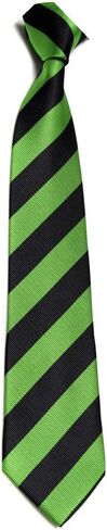 ربطات عنق مخططة أنيقة للرجال من New College Tie ملابس برقبة مطبوعة ملونة in Saudi Arabia