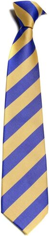 ربطات عنق مخططة أنيقة للرجال من New College Tie ملابس برقبة مطبوعة ملونة in Saudi Arabia