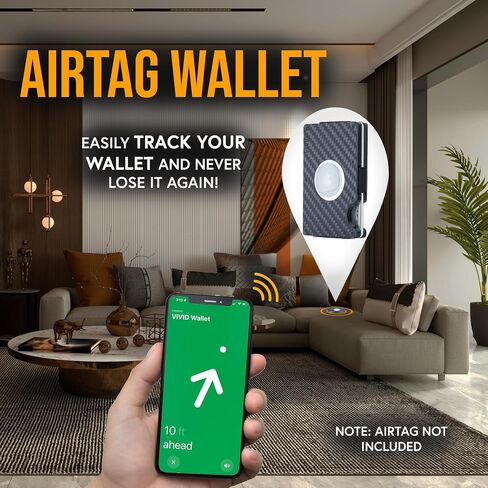 VIVID Minimalist Carbon Fiber Wallet for Men - Slim, Modern, RFID Blocking, Scratch Resistant, Credit Card Holder, Easy Access Cards, Money Clip, Mens Wallet in Saudi Arabia