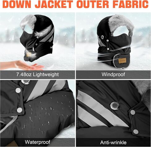 Sukeen Trapper Hats Windproof Winter Hat Water Repellent‌ Warm Hat Lightweight Earflap Hat with Mask for Cold Snow Weather in Saudi Arabia