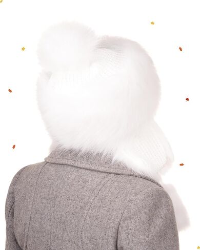 Futrzane Classic Ear Flaps Hat - Fur Trapper Hat for Women - Winter Ushanka Hat in Saudi Arabia