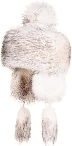Futrzane Classic Ear Flaps Hat - Fur Trapper Hat for Women - Winter Ushanka Hat in Saudi Arabia