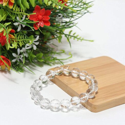ARIHANT GEMS AND JEWELS Reiki/Yoga Healing Crystal Stretchable Bracelet |100% Natural and Certified | Astrological Gemstone | Unisex Both for Men & Women - (8 MM) in Saudi Arabia