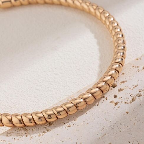 Dainty Necklaces for Women, Gold Plated Cubic Zirconia Crystal Adjustable Stackable Choker Pendant Necklace Design Jewlery for Party Anniversary in Kuwait