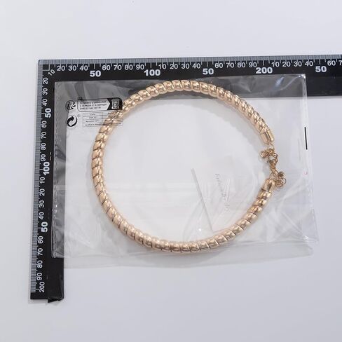 Dainty Necklaces for Women, Gold Plated Cubic Zirconia Crystal Adjustable Stackable Choker Pendant Necklace Design Jewlery for Party Anniversary in Kuwait