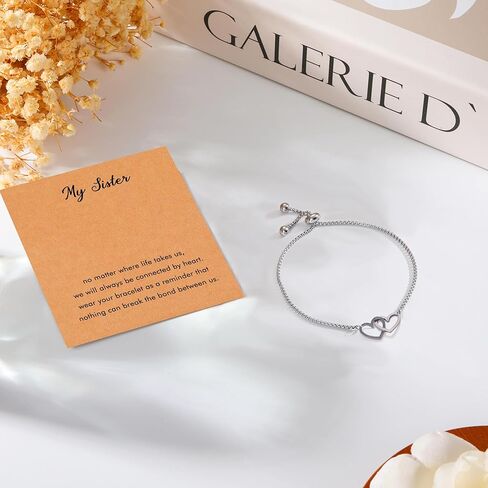 RZKING Bracelets For Women, Evil Eye Sun Moon Wave Charm Bracelets For Women, Friendship Bracelets, Gifts For Sister, Birthday, Thank You, Inspirational Gifts For Women in Kuwait