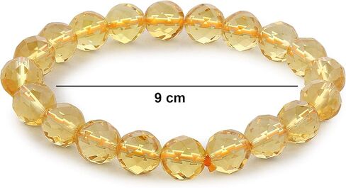 ARIHANT GEMS AND JEWELS Reiki/Yoga Healing Crystal Stretchable Bracelet |100% Natural and Certified | Astrological Gemstone | Unisex Both for Men & Women - (8 MM) in Saudi Arabia