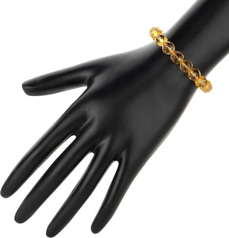 ARIHANT GEMS AND JEWELS Reiki/Yoga Healing Crystal Stretchable Bracelet |100% Natural and Certified | Astrological Gemstone | Unisex Both for Men & Women - (8 MM) in Saudi Arabia