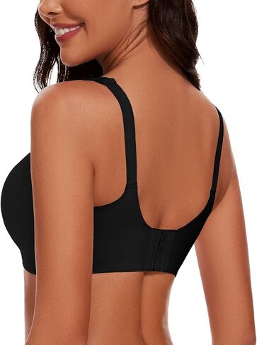 حمالات صدر لاسلكية بدون خياطة من WOWENY للنساء، تغطية كاملة مع دعم بدون أسلاك داخلية، حمالة صدر مريحة وناعمة in Kuwait