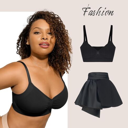 Women's Wireless Seamless Bras No Underwire Stretch Adjustable Bralettes Comfortable Soft Everyday Bra in Saudi Arabia