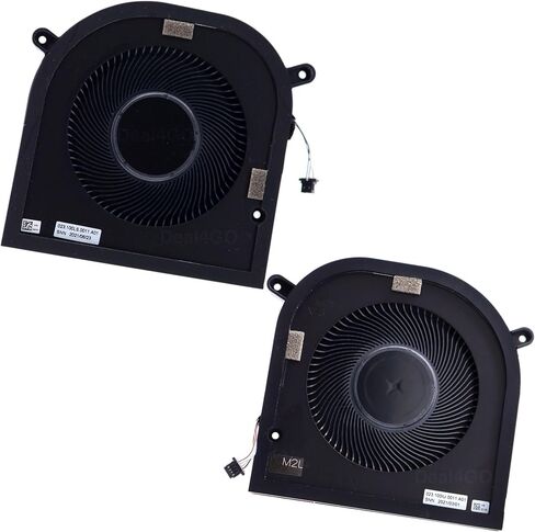 Deal4GO Left Side (FAN2) GPU Cooling Fan MXF81 0MXF81 EG50060S1-C501-S9A Replacement for Dell XPS 17 9700 9710 9720 & Precision 5750 5760 in Kuwait