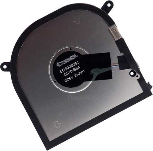 Deal4GO Left Side (FAN2) GPU Cooling Fan MXF81 0MXF81 EG50060S1-C501-S9A Replacement for Dell XPS 17 9700 9710 9720 & Precision 5750 5760 in Kuwait
