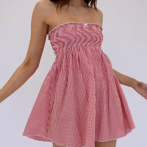 SOLILOQUY Women Spaghetti Strap Nightgown Victorian Princess Style Low Cut Backless Mini Dress Retro Vintage Short Dress in Kuwait