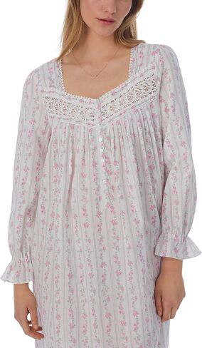 Eileen West Women's Cotton Lawn Long Sleeve Ballet Gown in Saudi Arabia