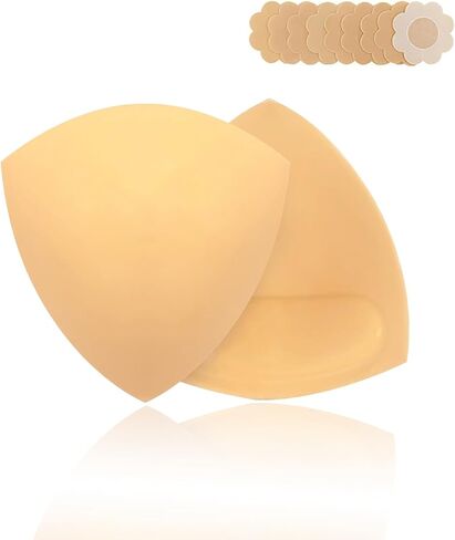 BOOMBA Bra Inserts Invisible Lift Inserts Double-Sided Sticky Bra Ultra Instant Lift Bra Inserts Suitable for all cup size in Saudi Arabia
