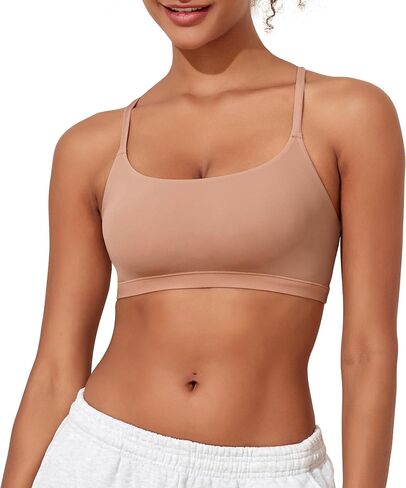 PrettyGuide Women's Wireless Racerback Bralette No Padded Seamless Wire Free Everyday Bra Full Coverage Bralettes in Saudi Arabia