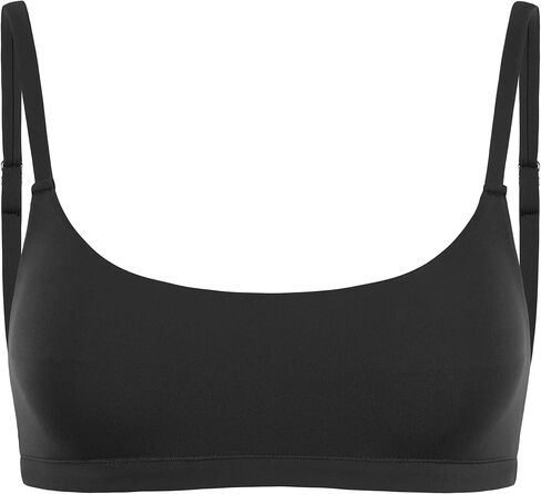 Women's Wireless Scoop Bralettes Comfortable No Underwire Bras Seamless Unlined Soft Everyday Bra in Kuwait