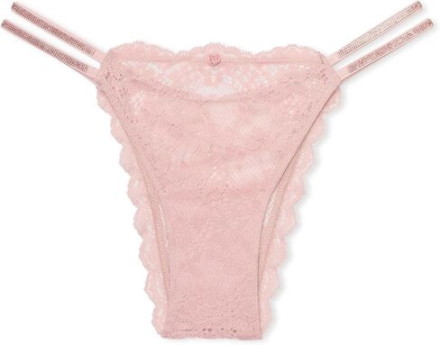 Victoria's Secret Fashion Show '24 Women's Twinkle Strap Lace Brazilian Panty (XS-L) in Saudi Arabia