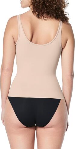 SPANX Seamless Power Tank - Tank Top Shapewear for Women - Adjustable Straps - V Neck - Soft, Seamless Tank Top in Kuwait
