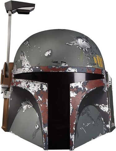 Star Wars The Black Series Boba Fett Premium Electronic Helmet, The Empire Strikes Back Full-Scale Roleplay Collectible in Saudi Arabia