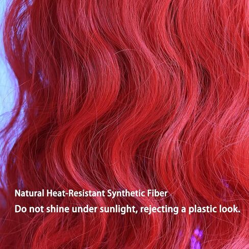 ColorGround Long Straight Hot Pink Cosplay Wig with 2 Ponytails for Halloween Party Costume (Hot Pink) in Saudi Arabia