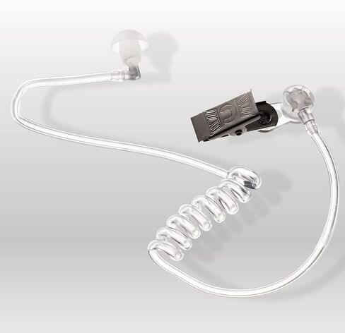Spooktacular Secret Spy Earpiece Headphones Secret Service Earpiece FBI CIA Secret Service Security Police Guard سماعة أذن زي ملحق لعبة تجسس للأطفال والكبار هدايا حفلات الهالوين، كوسبلاي in Saudi Arabia