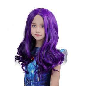 Brown Wig For Kids Long Curly Wig Brown Halloween costume Wigs For Kids