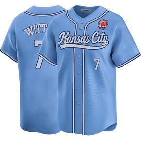 Custom Mens/Youth Kansas City Seattle Baseball Stitched T-Shirt for Sports Fan