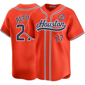 Custom Mens/Youth Houston Seattle Baseball Stitched T-Shirt for Sports Fan