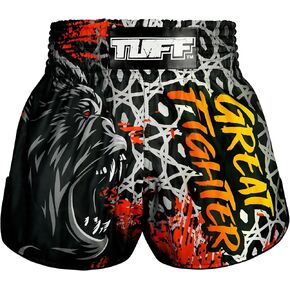 Tuff Sport Muay Thai Boxing Shorts Retro Shorts Classic Slim Cut MMA Kickboxing Workout Set Training