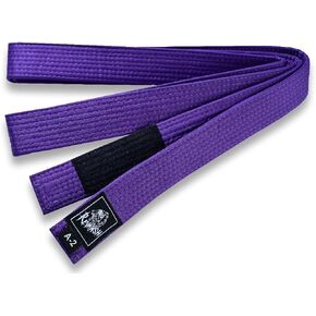 Cotton-Polyester blend belt for Jiu Jitsu, Judo, Karate, and other martial arts. Suitable for both kids and adults.
