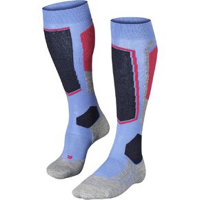 FALKE Women's SK2 Intermediate Ski Socks, Warming, Quick Dry Merino Wool, 1 Pair