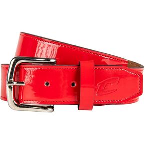 Champro Classic Patent Belt, Medium, Scarlet
