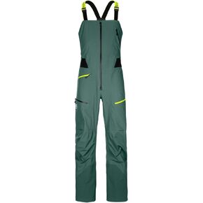 Ortovox Men’s 3L Deep Shell Bib Pants I Insulated, Waterproof Bib for Ski Touring, Freeride, Alpine & Backcountry Sports