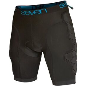 7 iDP Youth Flex Padded Bicycle Shorts - Black