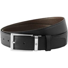 Montblanc Belt Trapeze Shiny Rev Big Saffiano 35mm 118436