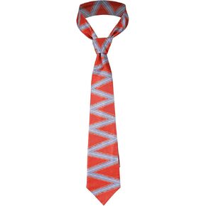 Anger Tie Cosplay Adult Anger Accessories Red Printed Halloween Costume Emotions Cartoon Movie Outfit Props