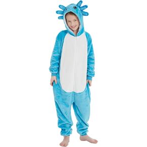 ABENCA Kids Onesie Animal Girls Costume One Piece Pajamas Sleepwear Cosplay Halloween Christmas