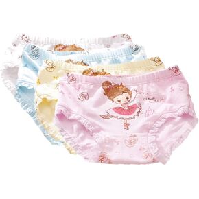 4 Pcs Little Girls Toddler Kids Ballet Princess Underwear Boxers Briefs Panties