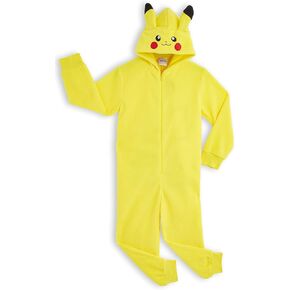 Pokemon Onesies for Boys and Girls, Pikachu One Piece Teenagers Sleepsuit